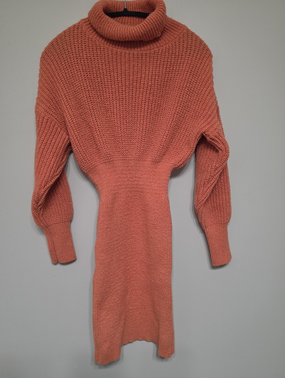 Knitted Dress Orange